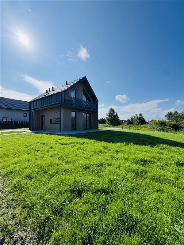 Dom wolnostojący - Nowe Bielice, nowoczesny design (3)
