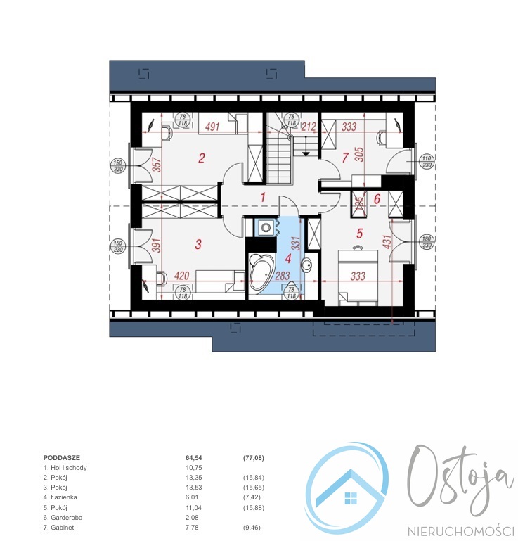 Dom jednorodzinny | 5 pokoi | 2 poziomy | gm Dobra (14)