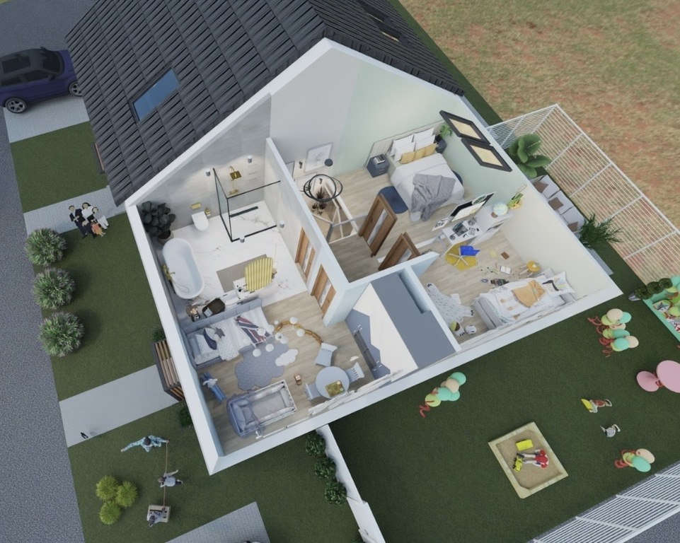 Okazja! Dom w cenie mieszkania 3 min. od centrum! (2)