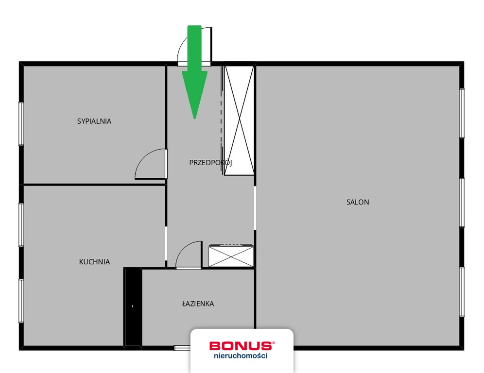 PODZAMCZE, 2-pokojowe, 43 m2! (5)
