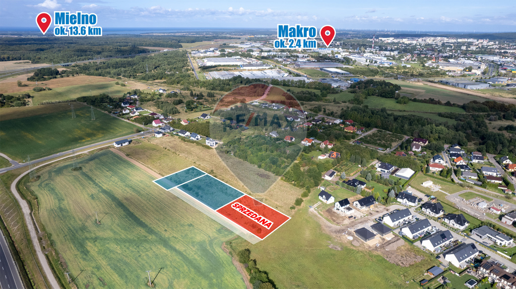 Działka 1000 m², Koszalin z wydanymi WZ! (1)