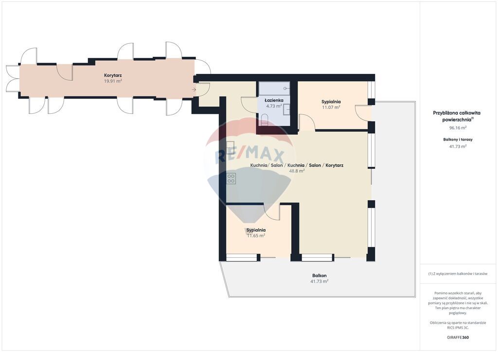 Apartament w Mielnie z widokiem na jezioro!!! (7)