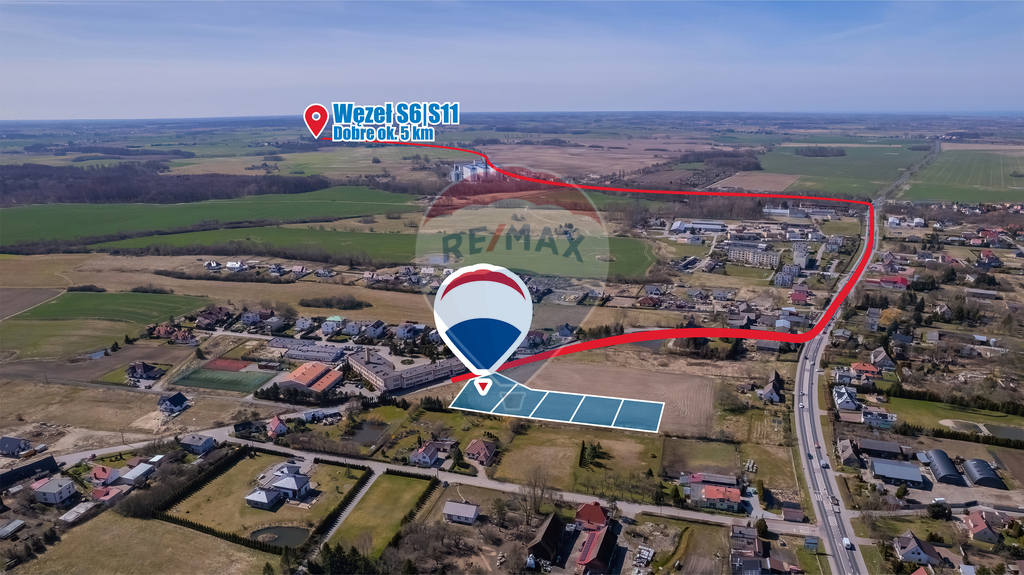 Działka budowlana w Mścicach blisko Mielna!!! (9)