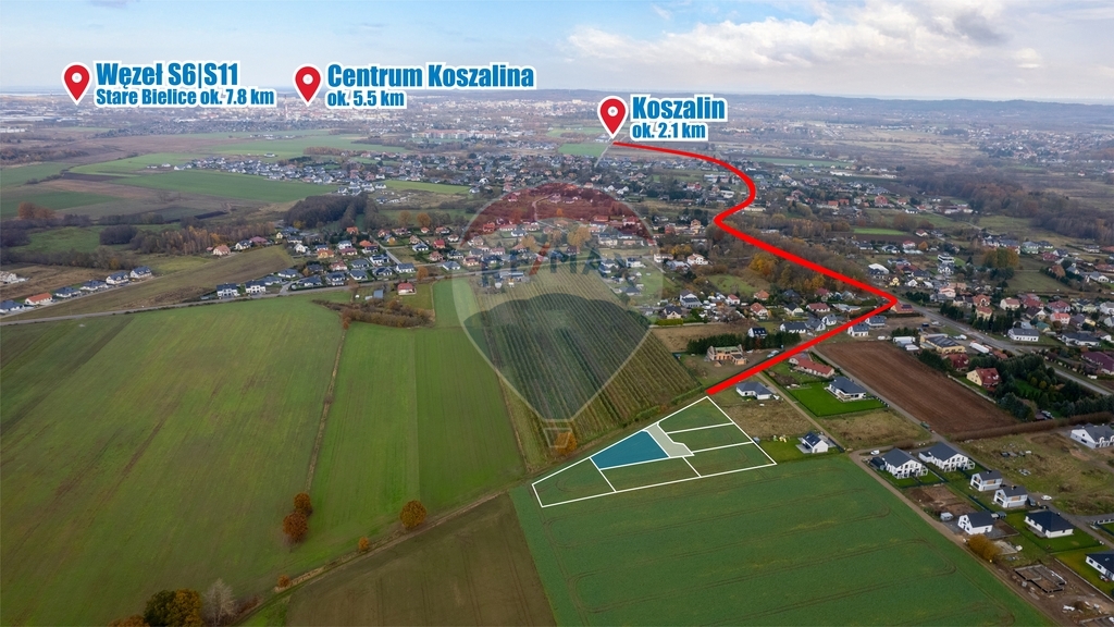 Działka pod dom jednorodzinny, Konikowo 900 m² (4)