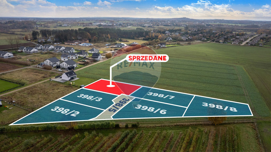 Działka budowlana 1015 m2, idealna pod dom! (3)