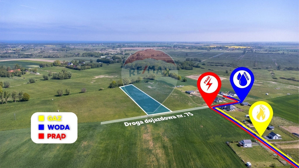 Działka rolna 6105 m², blisko morza – Będzino! (3)