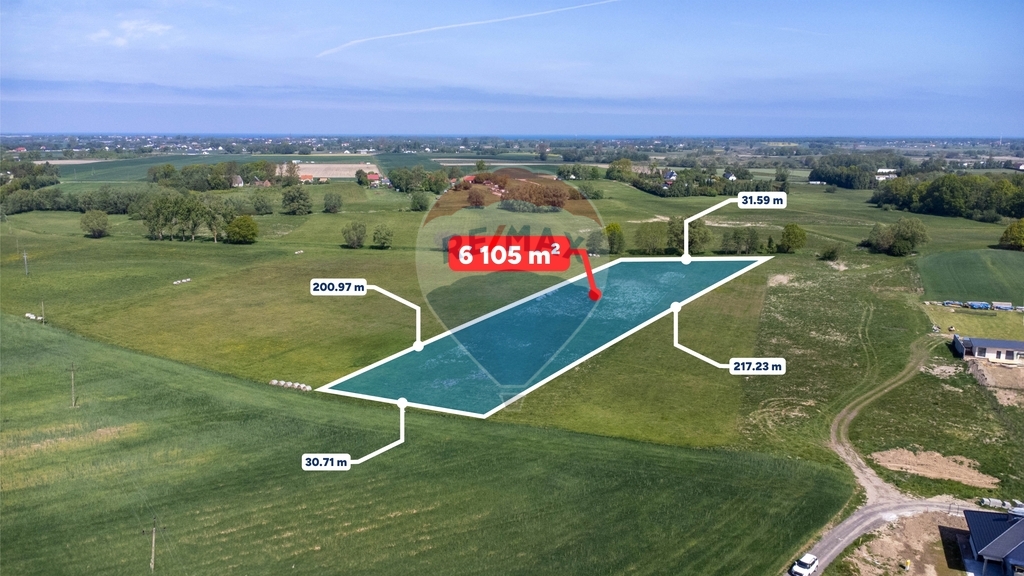 Działka rolna 6105 m², blisko morza – Będzino! (4)