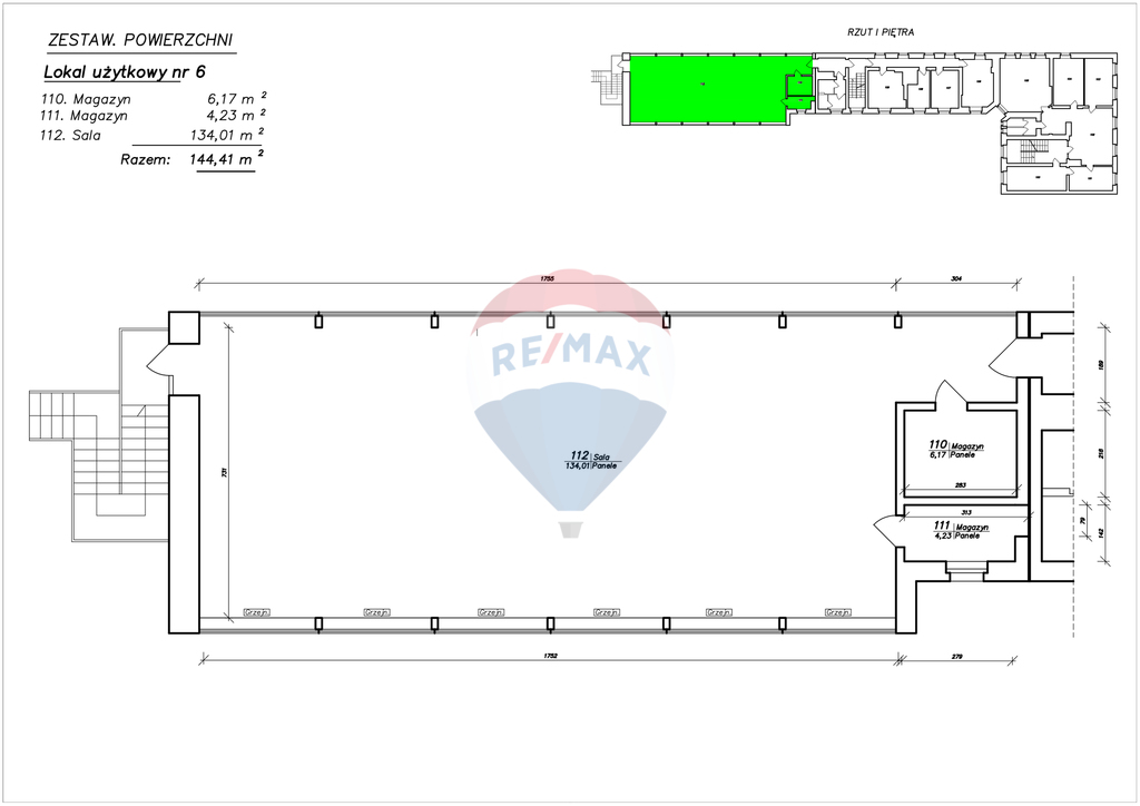 Lokal biurowy 144,41 m2 - open space! (6)
