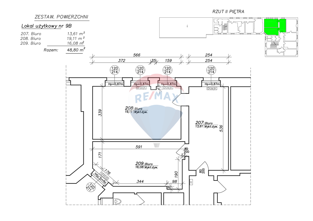 Lokal biurowy 48,80 m2 z dużym potencjałem! (3)