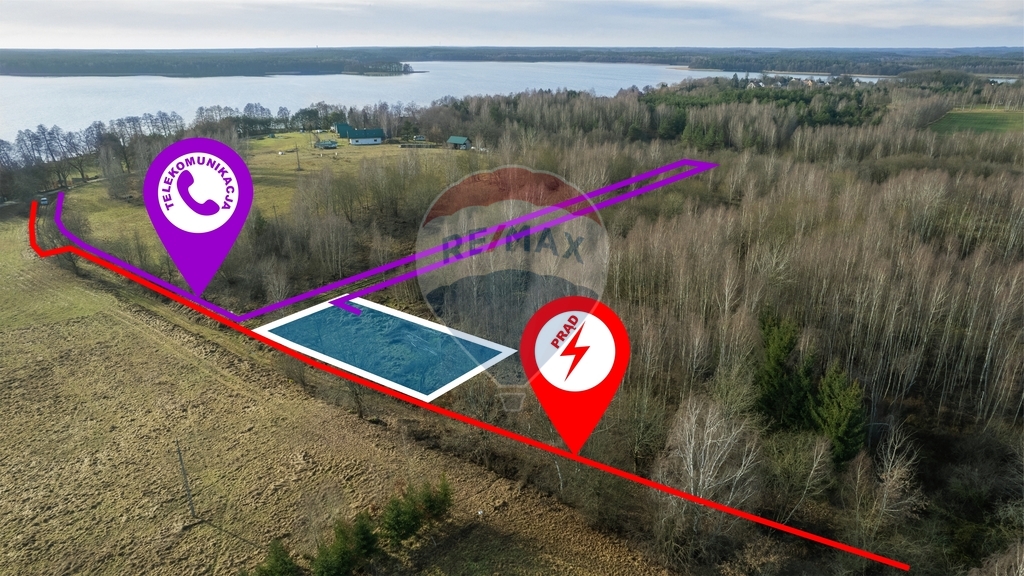 Działka budowlana nad jeziorem! (8)