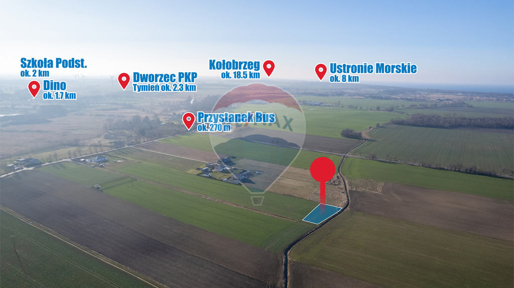 Działka z WZ, blisko Gąsek o pow. 964 m2! (2)