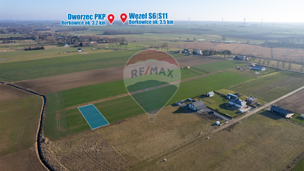 Działka z WZ, blisko Gąsek o pow. 941 m2! (1)