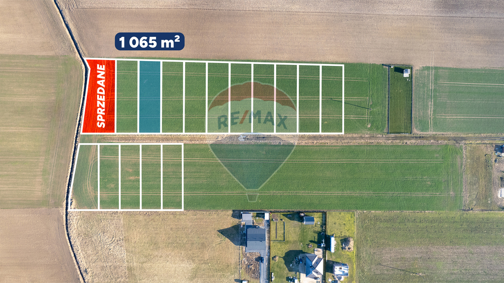 Działka z wydanymi WZ, 1065 m2! (1)