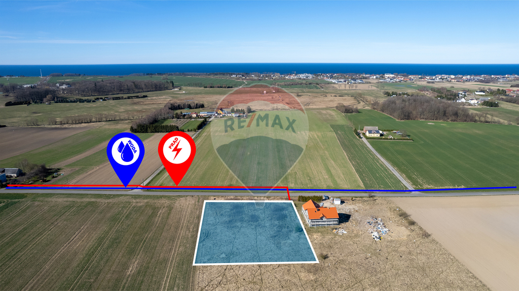 Działka budowlana 33 ary, 2,5km od plaży WZ (4)