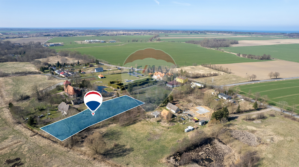 Piękna działka ze stawem, 3 km od morza: Śmiechów (8)