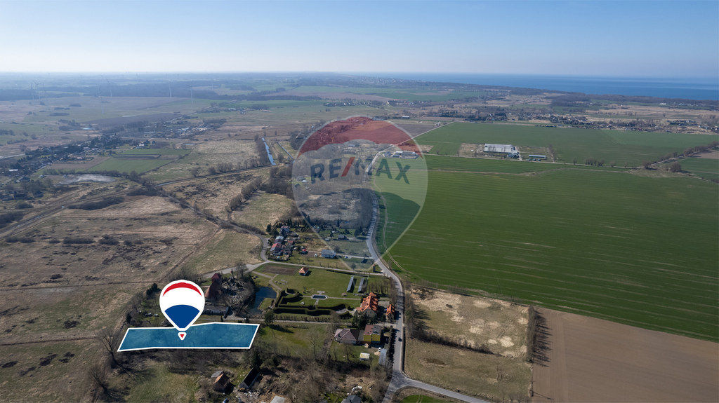 Piękna działka ze stawem, 3 km od morza: Śmiechów (9)