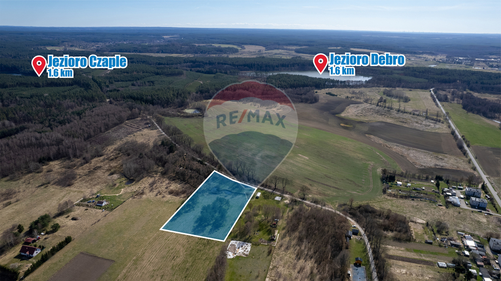 Działka inwestycyjna 9998 m² | Wyszebórz | Jeziora (2)