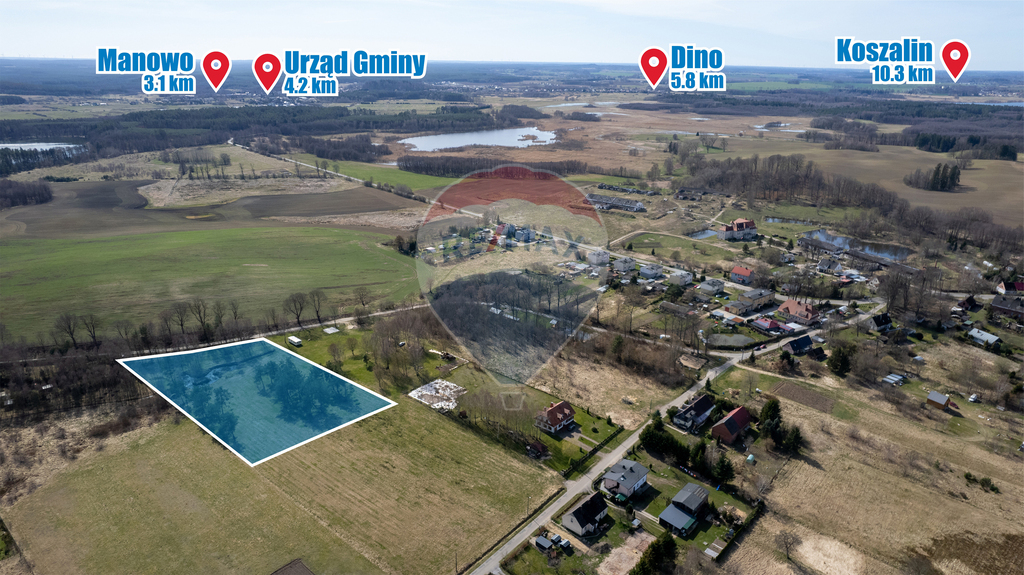 Działka inwestycyjna 9998 m² | Wyszebórz | Jeziora (9)