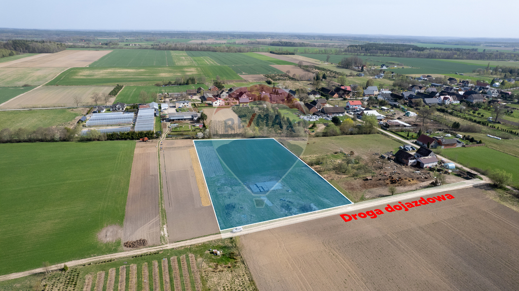 Działka 9157 m2 z rozpoczętą budową w Radosławiu! (2)