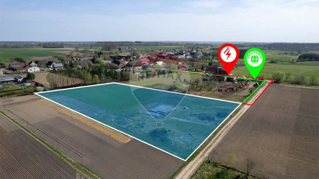 Działka 9157 m2 z rozpoczętą budową w Radosławiu! (4)