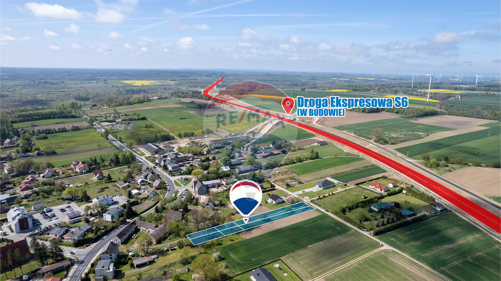 Działka 2450 m² | Media |  Malechowo (6)