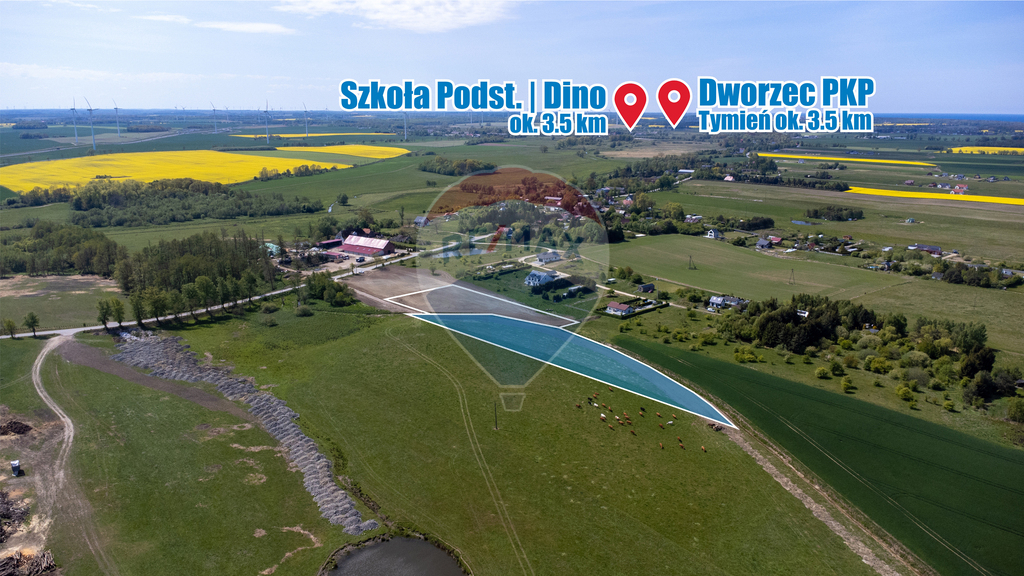 Działka na sprzedaż – 6452 m², Śmiechów k. Gąsek (7)