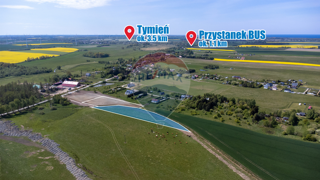 Działka na sprzedaż – 6452 m², Śmiechów k. Gąsek (9)
