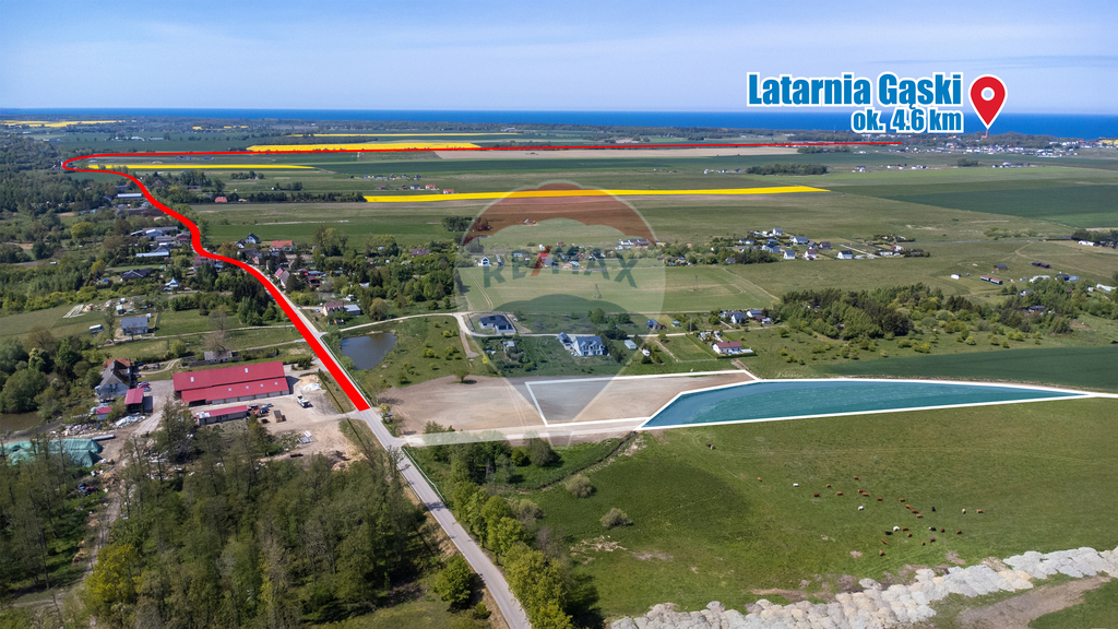 Działka na sprzedaż – 6452 m², Śmiechów k. Gąsek (10)