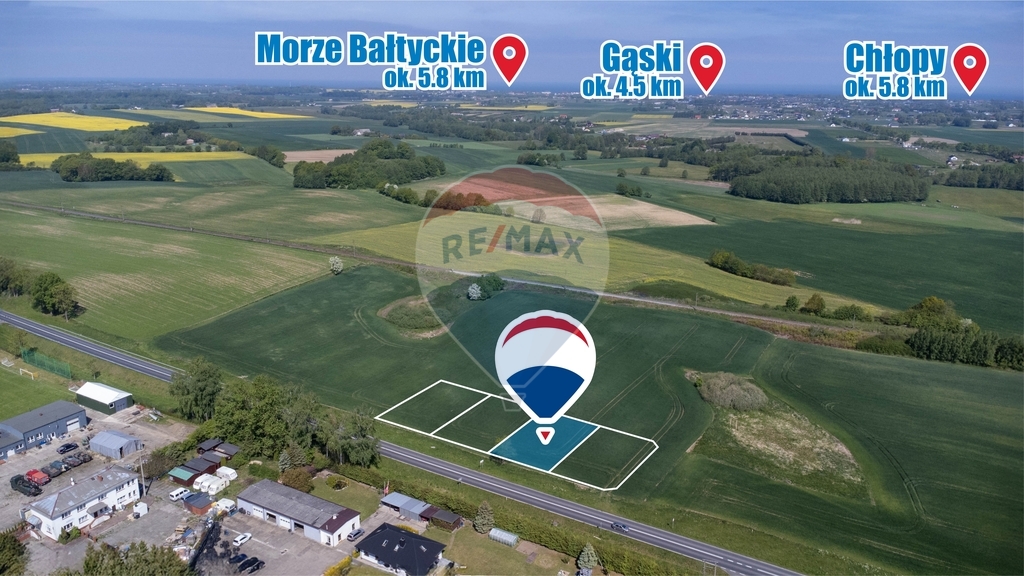 Atrakcyjna działka budowlana 900 m2 – Będzino (3)