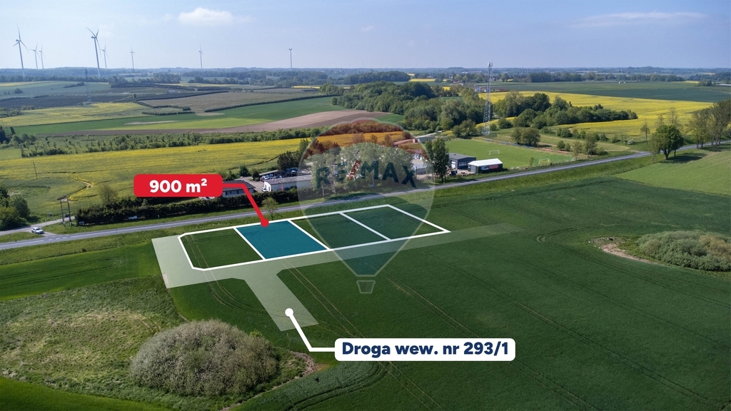 Atrakcyjna działka budowlana 900 m2 – Będzino (4)