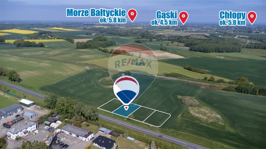 Atrakcyjna działka budowlana 900 m2 – Będzino (3)