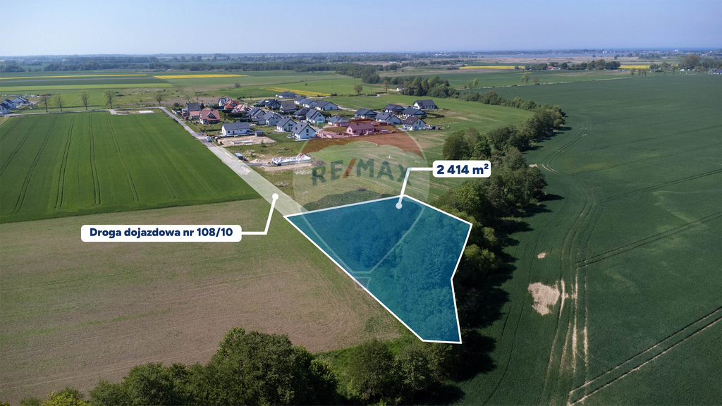 Działka z WZ o pow. 2414 m2 w Mścicach! (1)