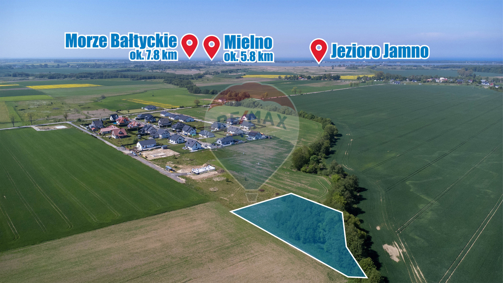 Działka z WZ o pow. 2414 m2 w Mścicach! (3)