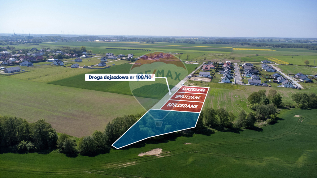 Działka z WZ o pow. 2414 m2 w Mścicach! (4)