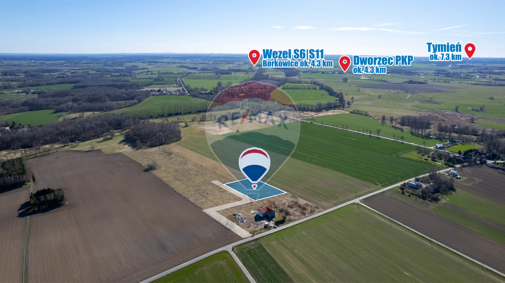 Piękna działka budowlana 2,5 km od morza - 35 arów (2)