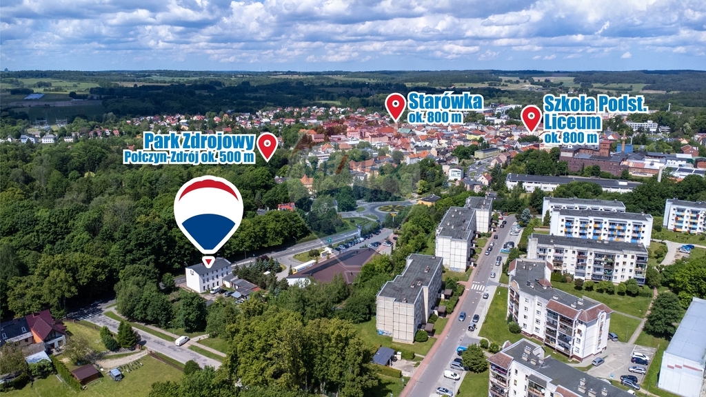 Mieszkanie 2 pok. na parterze w Połczyn-Zdrój! (2)