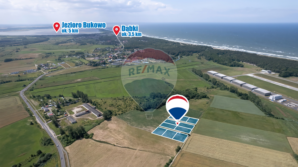 Działka z MPZP między Darłowem a Dąbkami! (7)