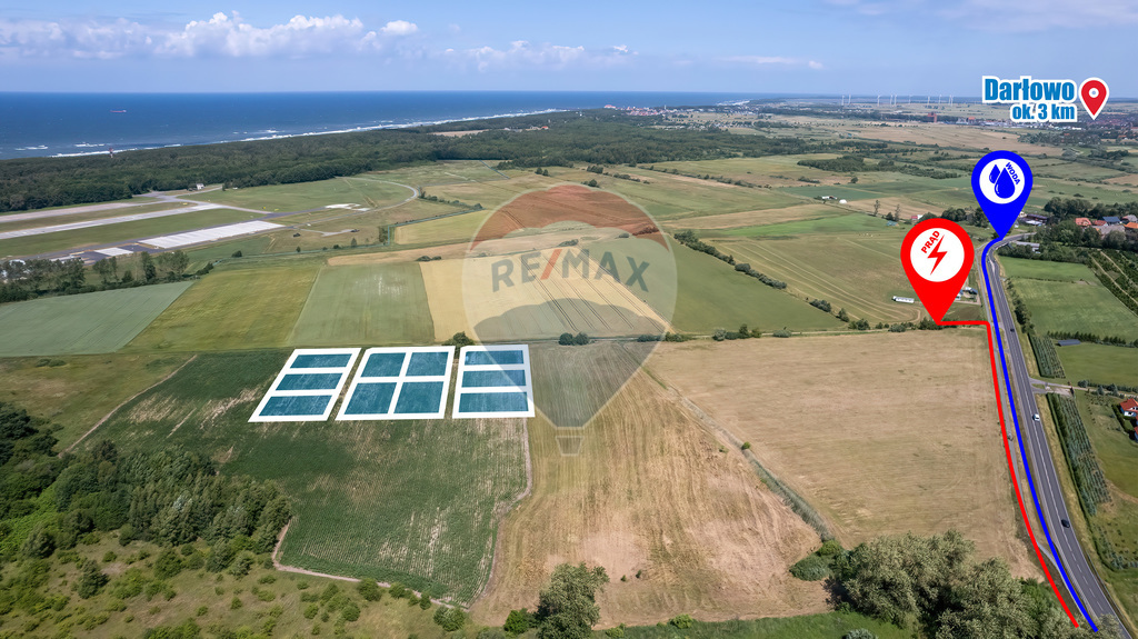 Działka z MPZP między Darłowem a Dąbkami! (9)