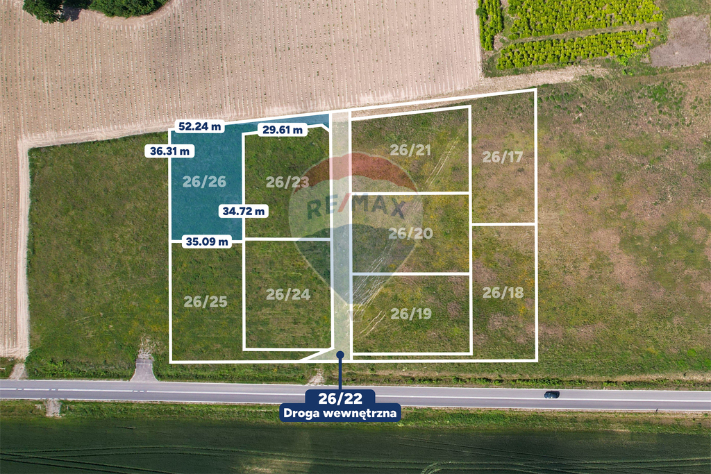 Działka Dobre, nr 26/26 – 1000 m² – 79 000 zł (6)