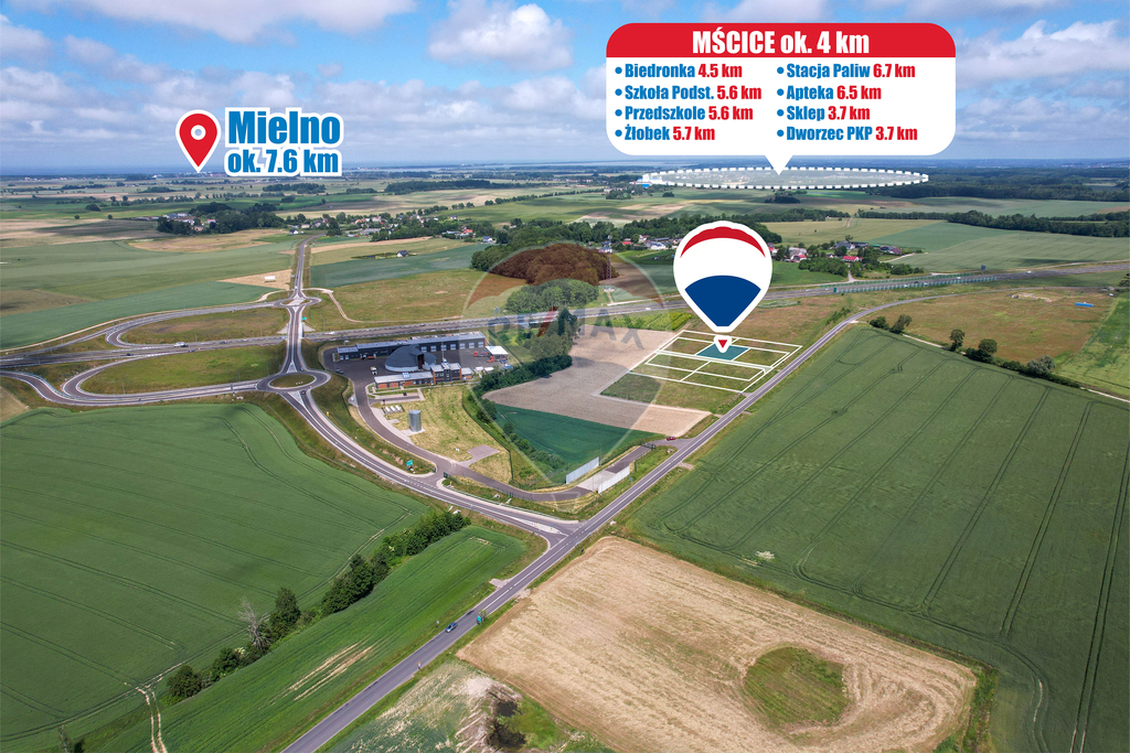 Działka Dobre, nr 26/20 – 1000 m² – 89 000 zł (1)