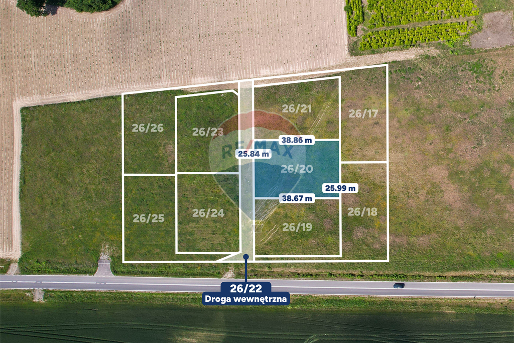 Działka Dobre, nr 26/20 – 1000 m² – 89 000 zł (6)