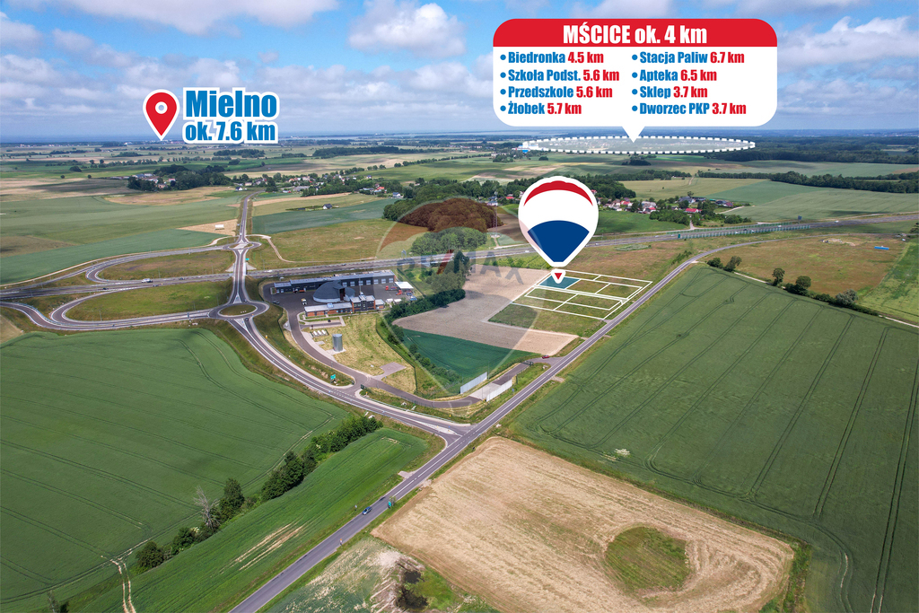 Działka Dobre, nr 26/23 – 1000 m² – 89 000 zł (1)