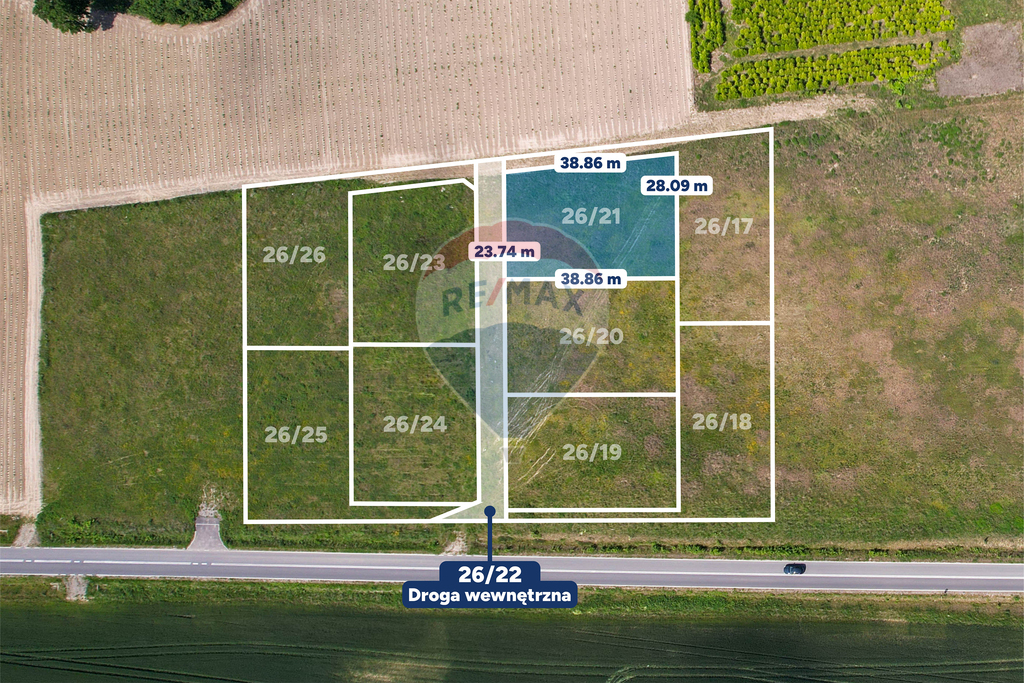 Działka Dobre, nr 26/23 – 1000 m² – 89 000 zł (6)