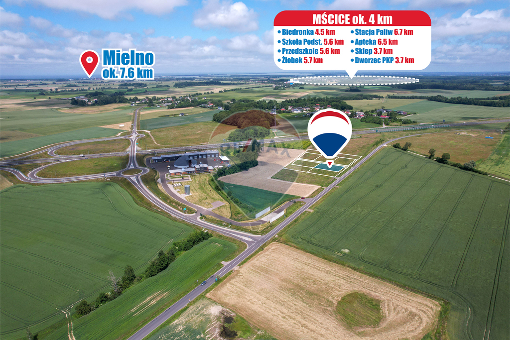 Działka Dobre, nr 26/24 – 1000 m² – 89 000 zł (1)