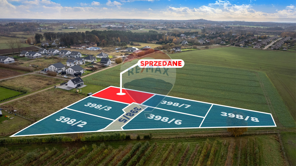 Działki budowlane Konikowo, idealna pod dom! (1)