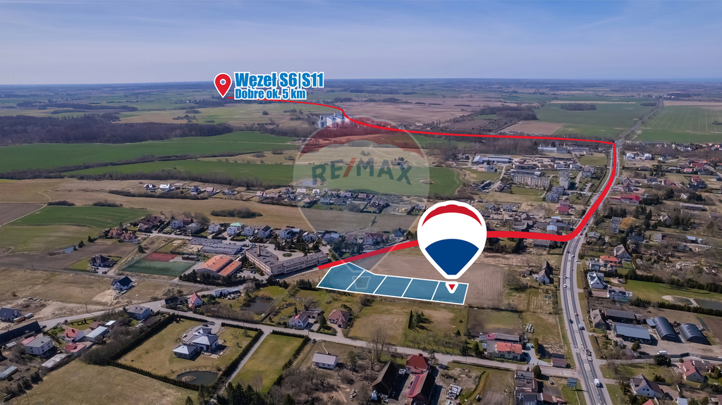 Działki budowlane w Mścicach blisko Mielna!!! (8)