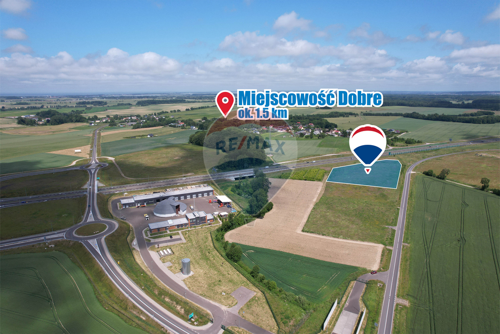 Działka inwestycyjna przy węźle drogi S6/S11! (9)