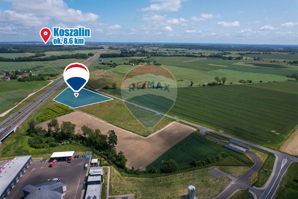 Działka inwestycyjna przy węźle drogi S6/S11! (5)