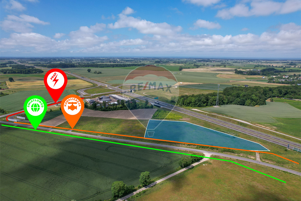 Działka inwestycyjna przy węźle drogi S6/S11! (4)