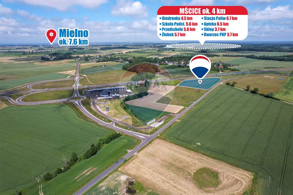 Działka inwestycyjna przy węźle drogi S6/S11! (2)